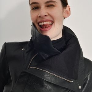 Classic leather jacket